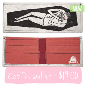 Coffin Wallet - $19.00
