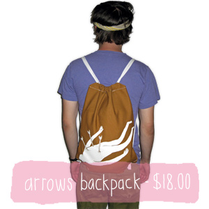arrows backpack