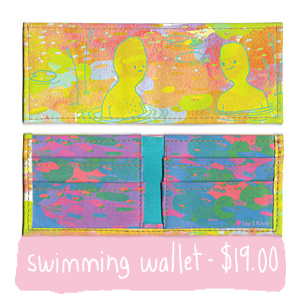 swimming wallet
